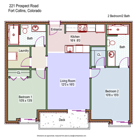 Two Bed Two Bath Prospect Station